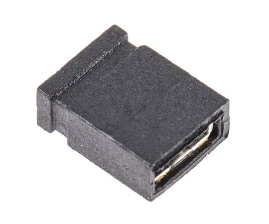 63-4940-27　ASSMANN WSW Jumper Female Straight Black Closed Top 2 Way 1 Row 2.54mm Pitch　AKSCT/G BLACK