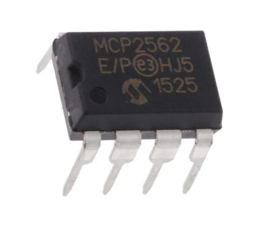 63-5113-36　Microchip MCP2562-E/P, CAN Transceiver 1Mbps 1-Channel IEC 61000-4-2, 8-Pin PDIP　MCP2562-E/P