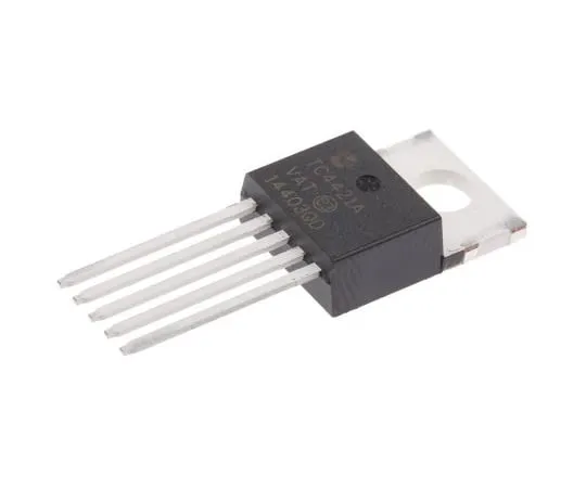 63-5039-68　Microchip TC4421AVAT Low Side MOSFET Power Driver, 10A 5-Pin, TO-220　TC4421AVAT