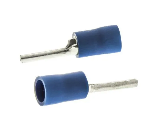 63-4964-82　JST FVPC Series Insulated Crimp Pin Connector, 1mm² to 2.6mm², 16AWG to 14AWG, 1.9mm Pin Diameter, 12mm Pin Length, Blue　FVWSPC-2