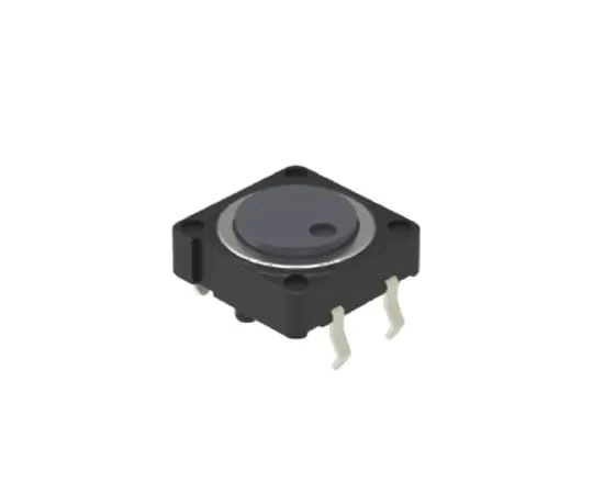 63-5179-11　Grey Cap Tactile Switch, Single Pole Single Throw (SPST) 50 mA 0.8mm Snap-In　SKHCBHA010