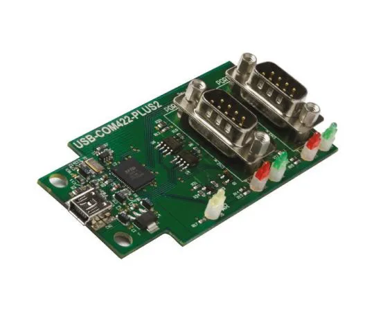 63-4963-28　FTDI Chip USB to RS422 (Dual) Adapter Board - USB-COM422-Plus2　USB-COM422-Plus2