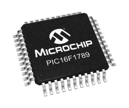 63-5117-33　Microchip, 8bit PIC Microcontroller, 32MHz, 16384 words Flash, 44-Pin TQFP　PIC16F1789-I/PT