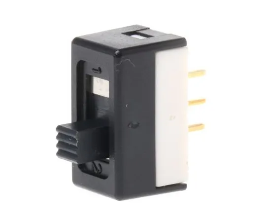 63-5036-42　PCB Slide Switch Single Pole Double Throw (SPDT) Latching 1 A @ 250 V ac Top　734-7340