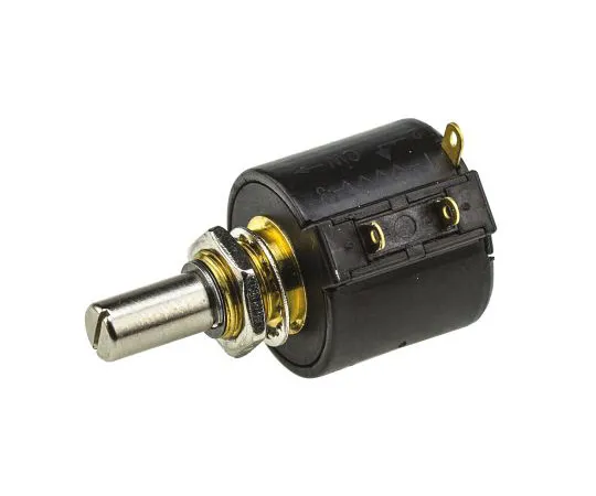 63-4971-21　Bourns 1 Gang 10 Turn Rotary Wirewound Potentiometer with a 6.35 mm Dia. Shaft, 10kΩ, ±3%, 2W, Linear 3549S-1AA-103A　3549S-1AA-103A