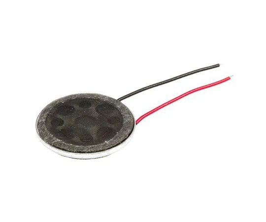 63-5011-16　Visaton 50Ω 0.5W Miniature Speaker 16mm Dia. , 24mm Lead Length 16 (Dia.) x 3.5mm (LxWxD)　K 16 50Ohm