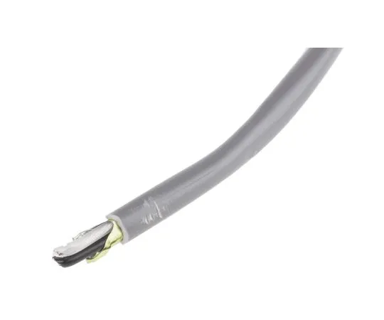63-5126-58　RS PRO 1 Pair Aluminium Foil-PET Tape Multipair Industrial Cable 0.76 mm²(Euroclass Eca) Grey 100m　812-4684