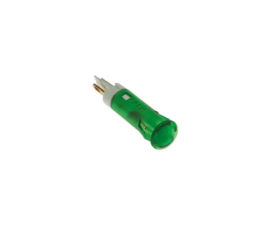63-5098-83　Apem Green Indicator, Faston, Solder Lug Termination, 12 V dc, 6mm Mounting Hole Size　QS61XXG12