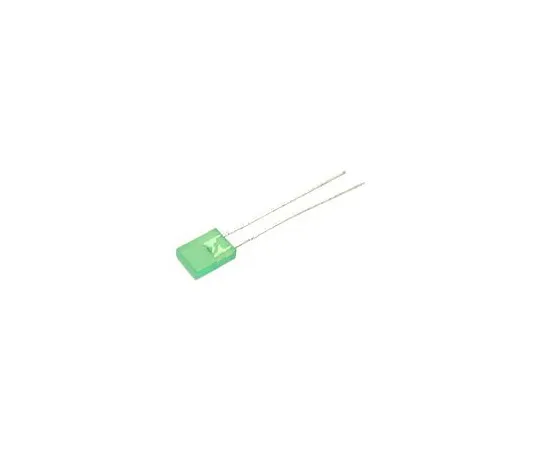 63-5151-66　2.5 V Green LED Rectangular Through Hole, Kingbright L-113GDT　L-113GDT