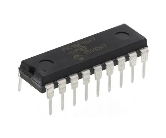 63-5113-06　Microchip PIC16F1847-I/P, 8bit PIC Microcontroller, 32MHz, 8 kB Flash, 18-Pin PDIP　PIC16F1847-I/P