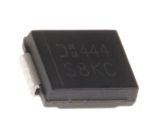 63-5054-71　Diodes Inc 800V 8A, Silicon Junction Diode, 2-Pin DO-214AB S8KC-13　S8KC-13