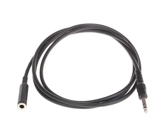 63-5047-70　RS PRO 2m 6.35 mm Male Jack Plug to 6.35 mm Female Jack Socket Audio Cable Assembly　742-4563