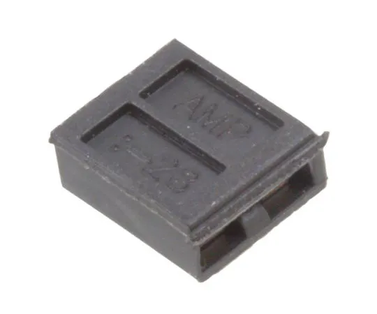 63-5014-27　TE Connectivity Shunt Female Straight Black Open Top 2 Way 1 Row 2.54mm Pitch　1-881545-4