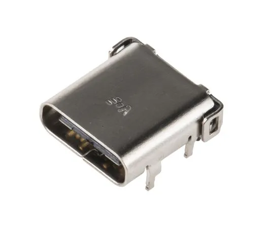 63-5164-83　Female USB C Connector, Right Angle PCB Mount　895-0556