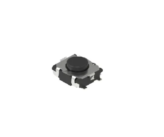 63-5178-79　Black Button Tactile Switch, Single Pole Single Throw (SPST) 50 mA 0.4mm Surface Mount　SKSGAAE010
