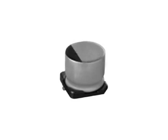 63-5143-41　Nichicon 100μF 35V dc Aluminium Electrolytic Capacitor, Surface Mount 6.3 (Dia.) x 5.8mm +105°C 6.3mm 2.2mm　UCM1V101MCL1GS