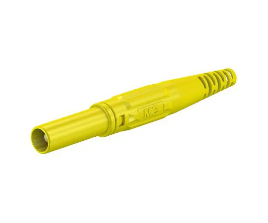 63-5028-12　Yellow Male Banana Plug Screw 1kV　66.9196-24