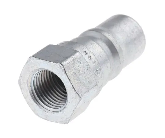 63-6548-56　Parker Steel Female Hydraulic Quick Connect Coupling H1-63-BSPP 1/8 in　H1-63-BSPP