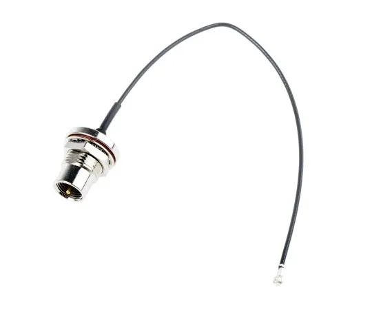 63-5109-10　RS PRO Black Male FME to Male U.FL RF Coaxial Cable, 50 Ω　794-2945