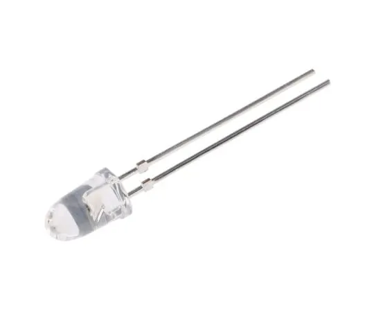 63-5130-85　2.7 V Red LED 5mm Through Hole, Vishay TLCR5800　TLCR5800