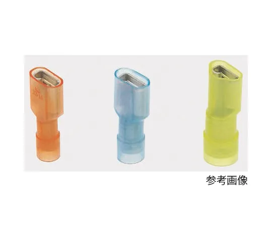 63-4965-25　JST LVDDF Series Yellow Insulated Crimp Receptacle, 6.35 x 0.8mm, 2.6mm² to 6.6mm², 12AWG to 10AWG　LVDDF5.5-250A(PA)(S)(LF)