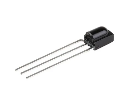 63-5083-39　Vishay TSOP38538, 38kHz IR Receiver, 950nm ±45 °, 45m Range, 2.5 V - 5.5V, Through Hole, 6 x 5.6 x 6.95mm　TSOP38538
