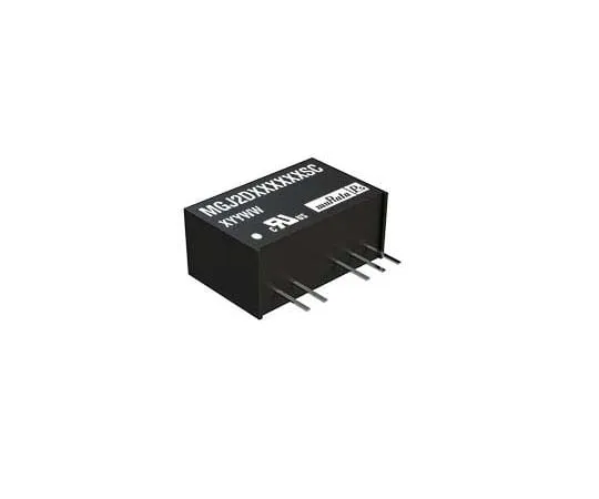63-5129-68　Murata Power Solutions MGJ2 2W Isolated DC-DC Converter Through Hole, Voltage in 13.5 → 16.5 V dc, Voltage out　MGJ2D152005SC