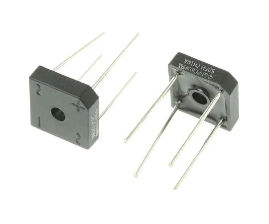 63-4979-83　Vishay GBPC604-E4/51, Bridge Rectifier, 6A 400V, 4-Pin GBPC6　GBPC604-E4/51