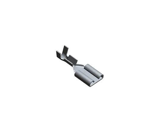 63-4951-74　TE Connectivity FASTON .250 Series Crimp Receptacle, 6.35 x 0.8mm, 0.3mm² to 0.8mm², 22AWG to 18AWG, Tin Plated　170183-2