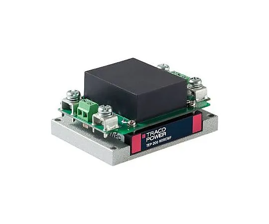 63-5058-80　TRACOPOWER TEP 200WIR 180 → 240W Isolated DC-DC Converter Chassis Mount, Voltage in 8.5 → 36 V dc,　TEP 200-2415WIRCMF