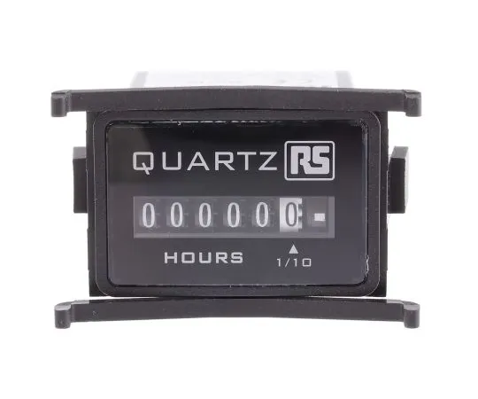 63-5165-61　RS PRO Hour Counter, 6 digits, Digital, Spade Terminal Connection, 90 → 264 V ac　896-6905