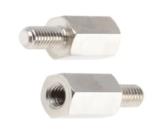 63-5120-94　RS PRO Brass Hex Standoff Male/Female, 12mm, M4 x M4　806-6718