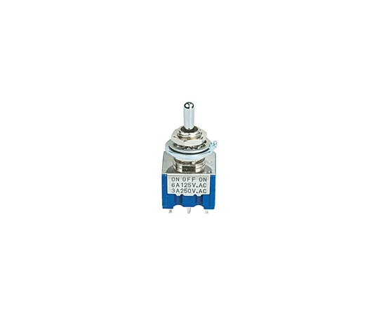 63-5074-90　Toggle Switch Bipolar Double Throw (DPDT) On-Off-On　8J2021-Z