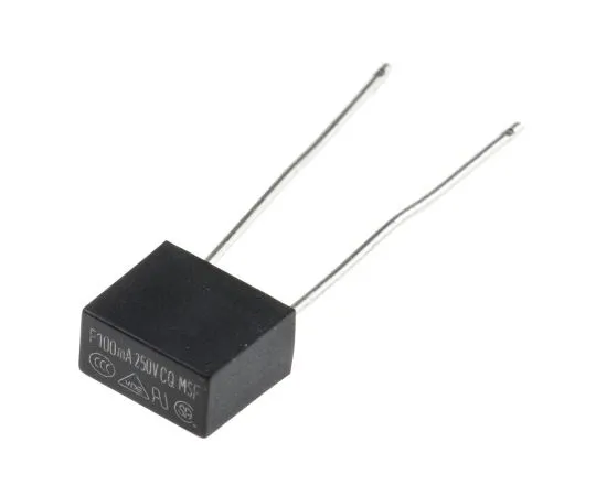 63-5081-90　RS PRO 100mA Radial Non-Resettable Wire Ended F***, 250V　767-5074