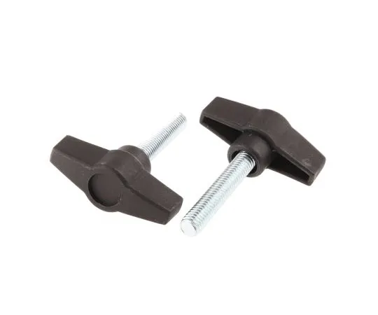 63-6567-73　RS PRO Black Wing Clamping Knob, M8　169-317