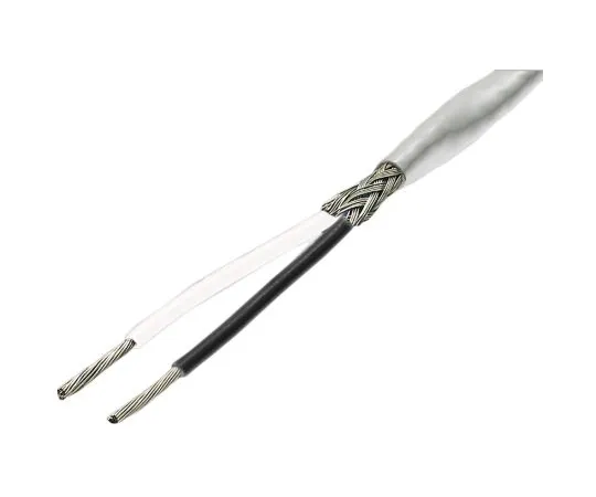 63-5180-25　TE Connectivity Harsh Environment Wire Black/White 100m Reel, 55A Series　55A1121-24-0/9-9