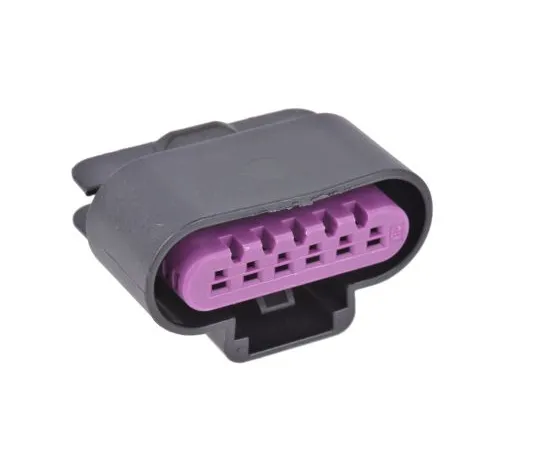 63-5165-42　Delphi GT 150 Series, 2 Row 6 Way Cable Mount Socket Connector, with Crimp Termination Method　15397577