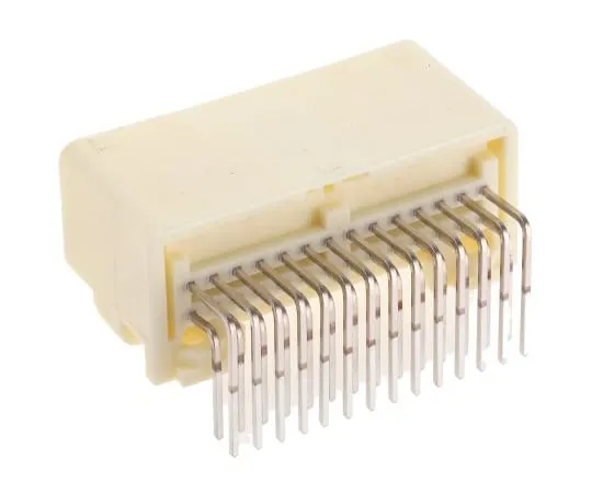 63-4999-62　TE Connectivity TH 025 Series, 2 Row 28 Way Through Hole Socket Automotive Header Connector, Automotive wiring　1565373-4