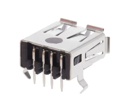 63-4987-15　TE Connectivity Through Hole, Version Type A Type A USB Connector, Receptacle　1903814-1