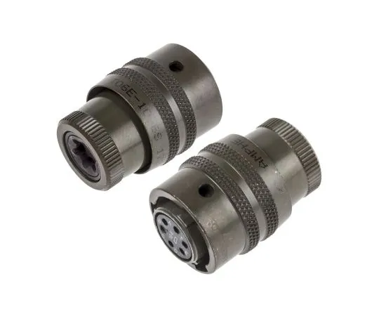 63-5155-42　Amphenol PT Series, 6 Way Cable Mount MIL Spec Circular Connector Plug, Socket Contacts,Shell Size 10, Bayonet,　PT06E-10-6S