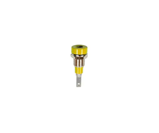 63-5077-26　2mm multilam panel mount socket,yellow　23.0060-24
