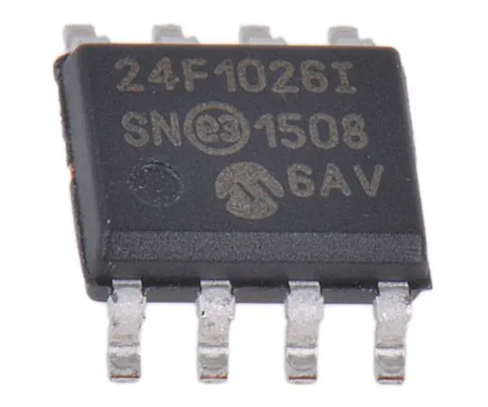 63-5135-69　Microchip 24FC1026-I/SN, 1024kB EEPROM Memory, 900ns 8-Pin SOIC Serial-2 Wire, Serial-I2C　24FC1026-I/SN