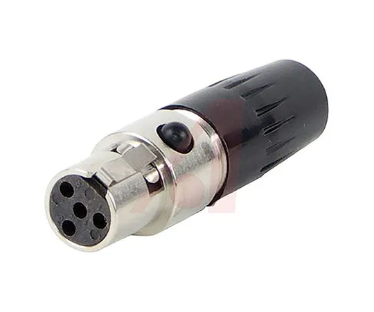 63-5160-06　Switchcraft 4 Way Cable Mount XLR Connector, Female, Silver Plated Contacts, 125 V ac　TA4FLX