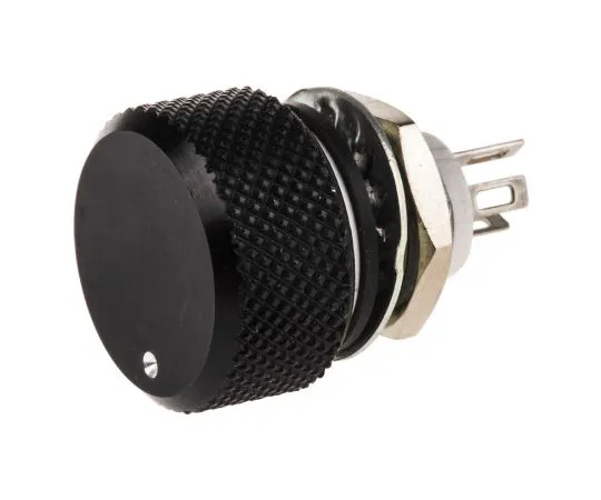 63-5105-49　Vishay 1 Gang Rotary Cermet Potentiometer with a 16 mm Dia. Shaft, 10kΩ, ±20%, 1W, Linear P16NM103MAB15　P16NM103MAB15