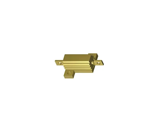 63-5020-18　TE Connectivity HSA25 Series Aluminium Ho***d Solder Lug Wire Wound Panel Mount Resistor, 100mΩ ±5% 25W　HSA25R10J