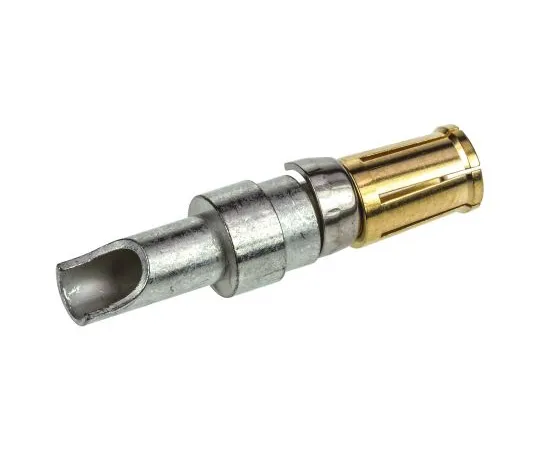 63-4971-45　Harting Female Solder D-Sub Connector Power Contact, Gold Plated Power, 14 → 12 AWG　9691817421