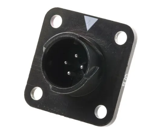 63-5009-10　Hirose HR34B Series Miniature Panel Mount Connector, 4 contacts Socket　HR34B-12WRB-4P