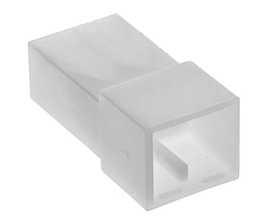 63-5049-55　TE Connectivity FASTIN-FASTON .250 Series, 2 Way Nylon Crimp Cover, 6.35mm Tab Size, Natural　180924