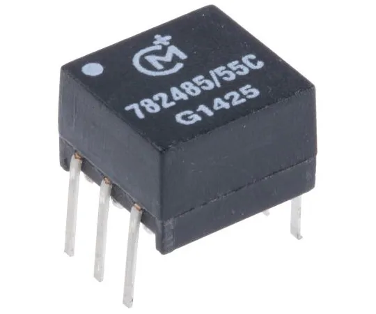 63-5009-91　1:1.5 Through Hole Telecom Transformer, 513μH, 0.6Ω　782485/55C