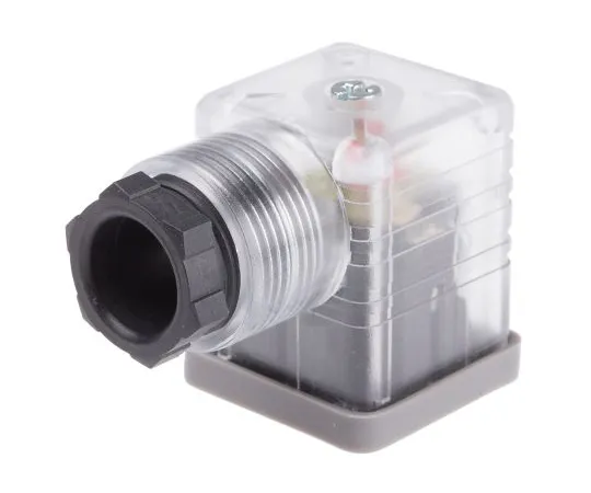 63-5165-47　RS PRO 3P+E DIN 43650 A, Female Solenoid Connector, 24 V dc Voltage　896-2123